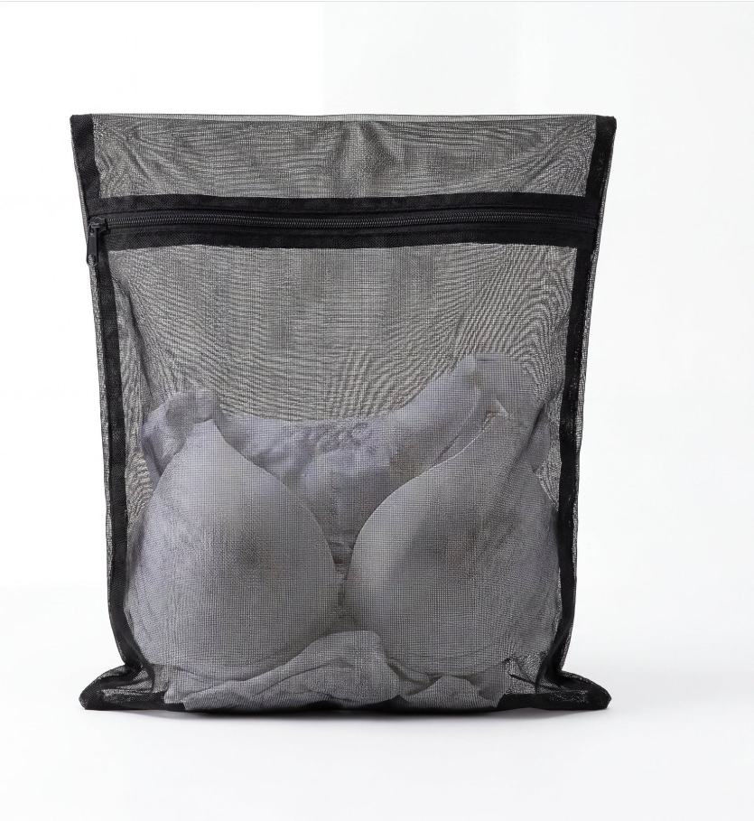 Mesh Laundry Bag - Durable Zippered Lingerie Wash Bag for Delicate Clothes